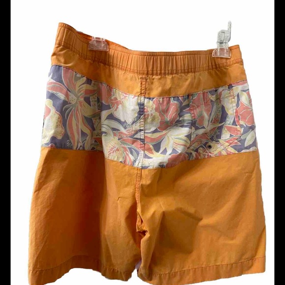 VTG 90's Ralph Lauren Polo Hawaiian style Lined Swim Trunks Men's M Shorts logo - Picture 4 of 12